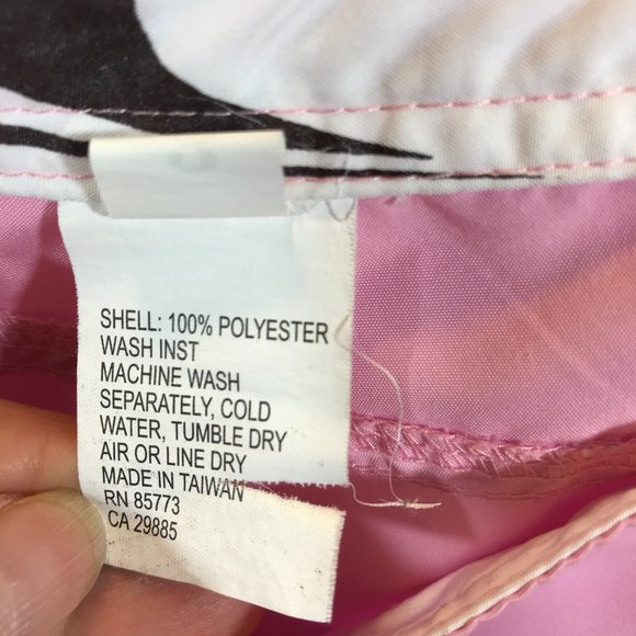 O'Neill Pink Board Shorts Swim Trunks beach pool - Picture 8 of 8